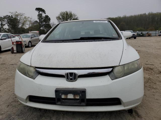 1HGFA16586L040576 - 2006 HONDA CIVIC LX WHITE photo 5