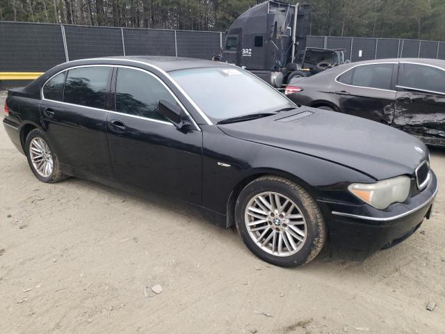 WBAGN63473DR15276 - 2003 BMW 745 LI BLACK photo 4