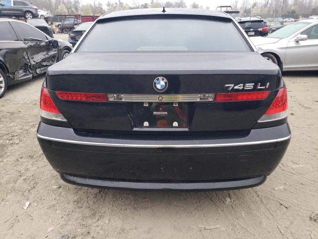 WBAGN63473DR15276 - 2003 BMW 745 LI BLACK photo 6