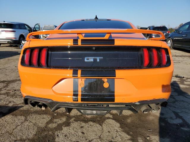 1FA6P8CF5M5136160 - 2021 FORD MUSTANG GT ORANGE photo 6