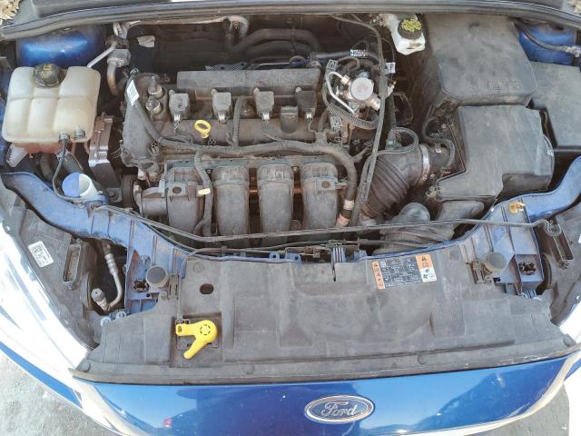 1FADP3J24JL271759 - 2018 FORD FOCUS TITANIUM BLUE photo 11