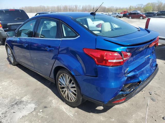 1FADP3J24JL271759 - 2018 FORD FOCUS TITANIUM BLUE photo 2