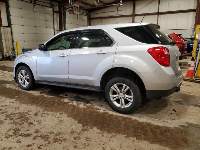 2GNALAEK6E6375392 - 2014 CHEVROLET EQUINOX LS SILVER photo 2