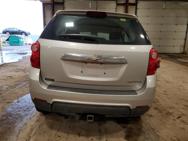 2GNALAEK6E6375392 - 2014 CHEVROLET EQUINOX LS SILVER photo 6