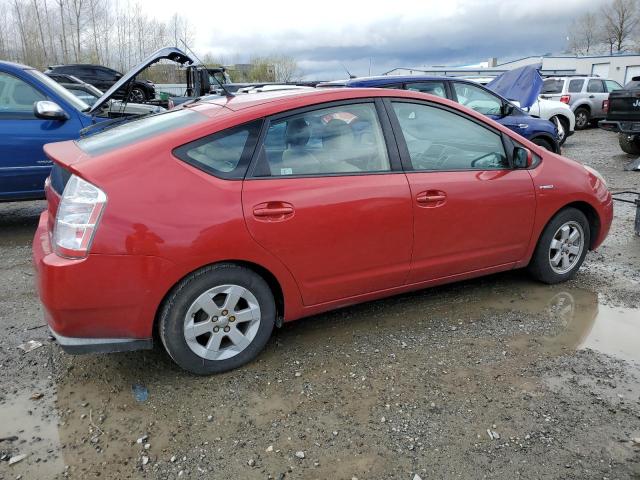 JTDKB20U173279050 - 2007 TOYOTA PRIUS RED photo 3