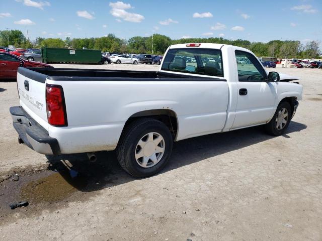 1GCEC14Z87Z157454 - 2007 CHEVROLET SILVERADO C1500 CLASSIC WHITE photo 3