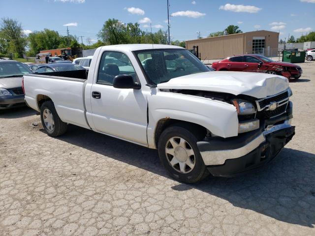 1GCEC14Z87Z157454 - 2007 CHEVROLET SILVERADO C1500 CLASSIC WHITE photo 4