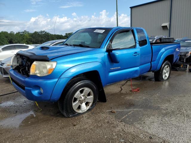 5TETU62N97Z404681 - 2007 TOYOTA TACOMA PRERUNNER ACCESS CAB BLUE photo 1