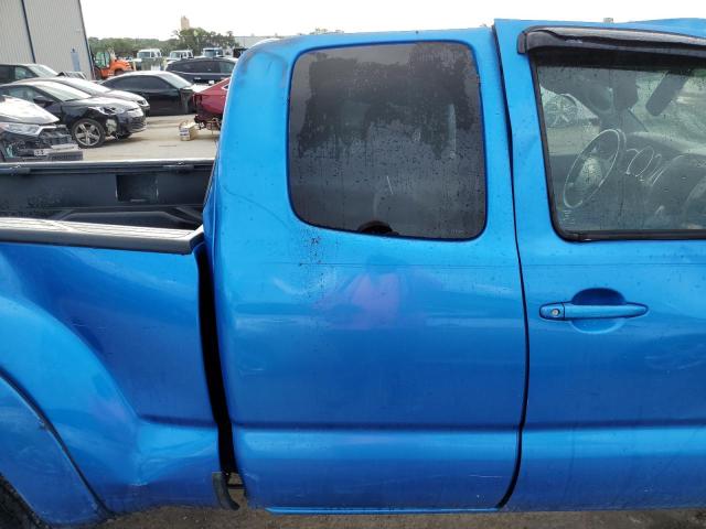 5TETU62N97Z404681 - 2007 TOYOTA TACOMA PRERUNNER ACCESS CAB BLUE photo 10