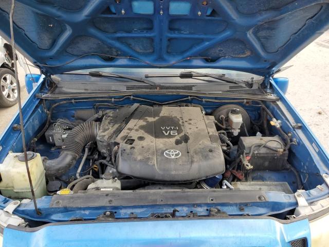 5TETU62N97Z404681 - 2007 TOYOTA TACOMA PRERUNNER ACCESS CAB BLUE photo 11
