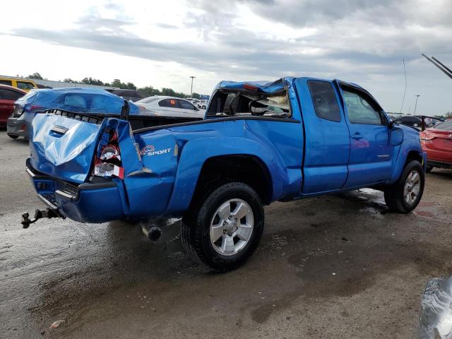 5TETU62N97Z404681 - 2007 TOYOTA TACOMA PRERUNNER ACCESS CAB BLUE photo 3