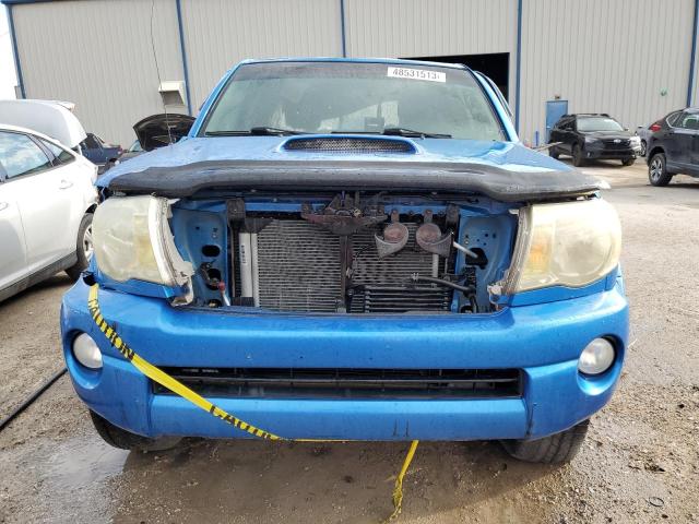 5TETU62N97Z404681 - 2007 TOYOTA TACOMA PRERUNNER ACCESS CAB BLUE photo 5