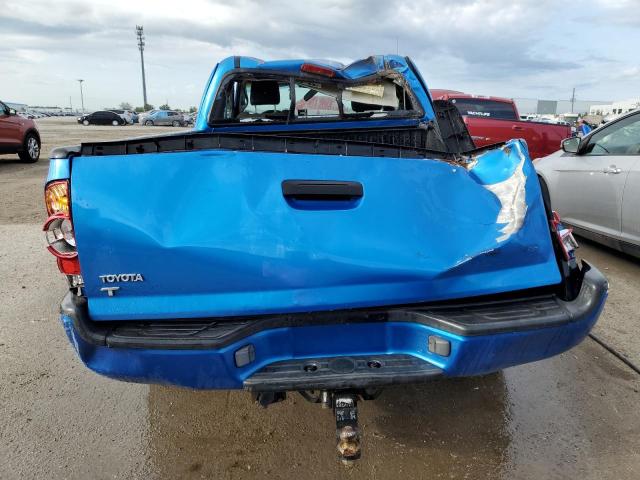 5TETU62N97Z404681 - 2007 TOYOTA TACOMA PRERUNNER ACCESS CAB BLUE photo 6