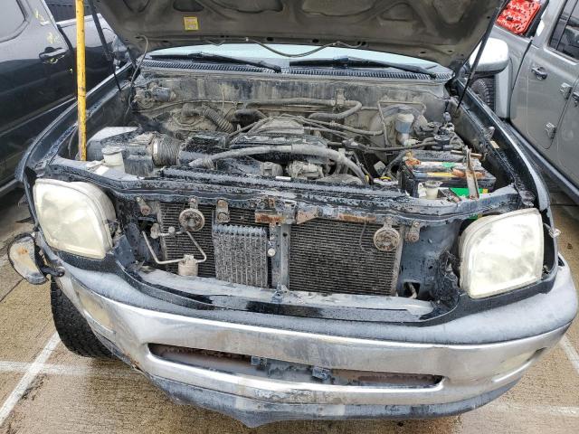 5TBRT3416YS002887 - 2000 TOYOTA TUNDRA ACCESS CAB შავი ფოტო 11