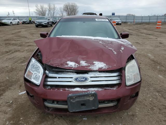 3FAHP02197R191759 - 2007 FORD FUSION SEL MAROON photo 5