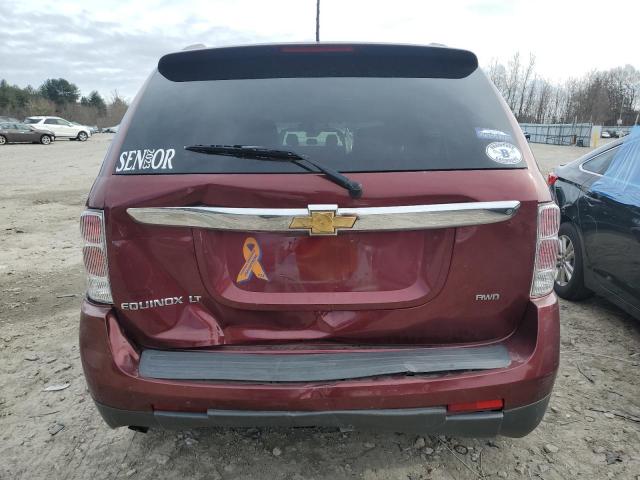 2CNDL63F596248367 - 2009 CHEVROLET EQUINOX LT BURGUNDY photo 6