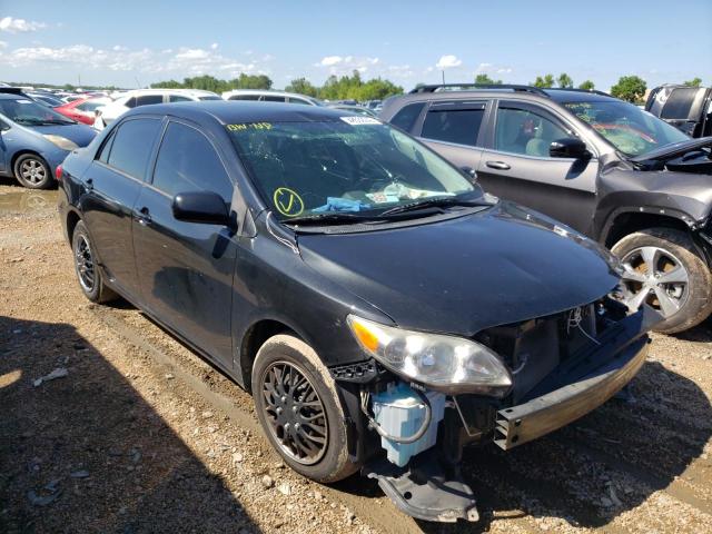 5YFBU4EE4DP111137 - 2013 TOYOTA COROLLA BASE BLACK photo 1