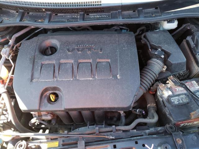 5YFBU4EE4DP111137 - 2013 TOYOTA COROLLA BASE BLACK photo 7