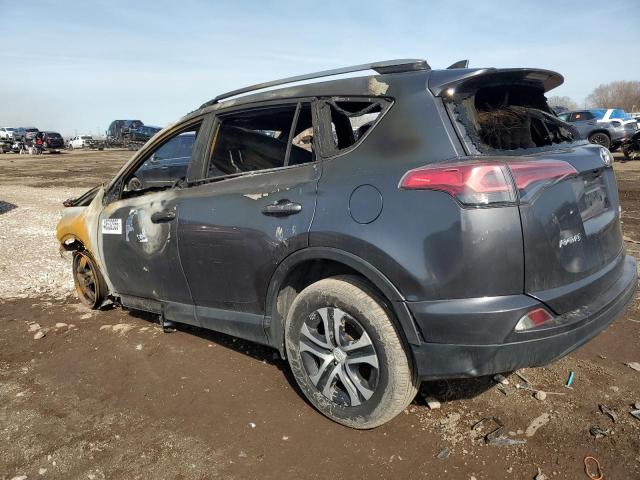 JTMBFREV3JJ725068 - 2018 TOYOTA RAV4 LE GRAY photo 2