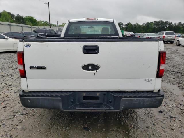 1FTRF12238KB80455 - 2008 FORD F150 WHITE photo 6