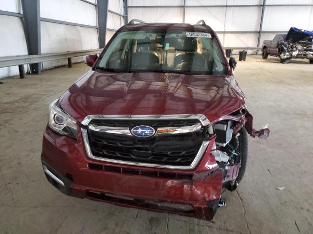 JF2SJAWC8JH601271 - 2018 SUBARU FORESTER 2.5I TOURING MAROON photo 5