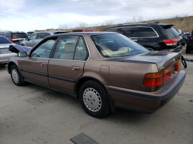 JHMCB7654MC027045 - 1991 HONDA ACCORD LX BROWN photo 2