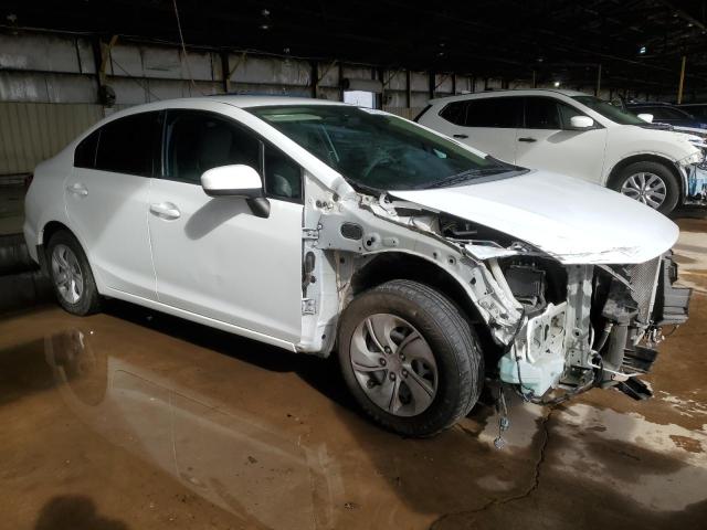 19XFB2F53FE106333 - 2015 HONDA CIVIC LX WHITE photo 4