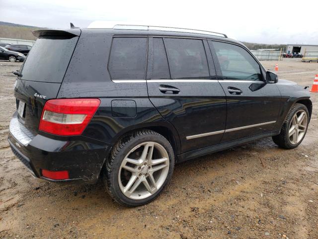 WDCGG8HB8CF869553 - 2012 MERCEDES-BENZ GLK 350 4MATIC BLACK photo 3