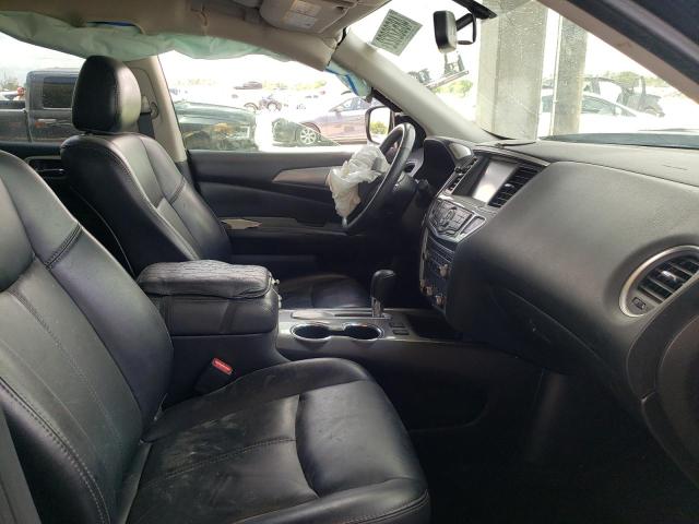 5N1DR2MN8KC655125 - 2019 NISSAN PATHFINDER S BLACK photo 5