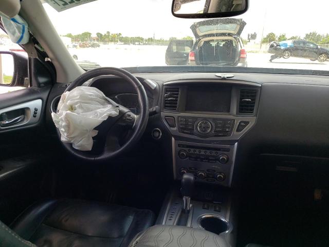 5N1DR2MN8KC655125 - 2019 NISSAN PATHFINDER S BLACK photo 9