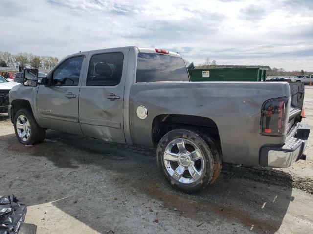 2GCEC13J271545395 - 2007 CHEVROLET SILVRK1500 C1500 CREW CAB SILVER photo 2