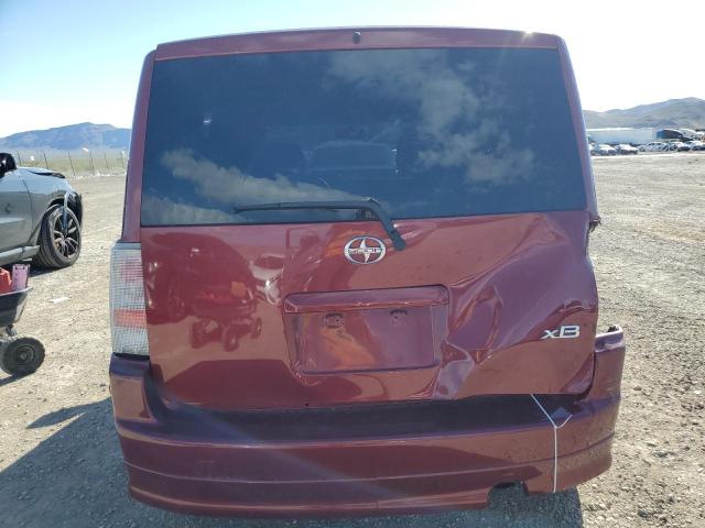 JTLKT324464119807 - 2006 TOYOTA SCION XB RED photo 6