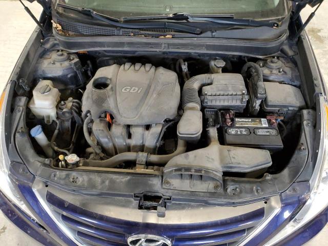 5NPEB4AC7EH855837 - 2014 HYUNDAI SONATA GLS BLUE photo 11