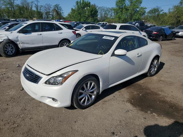 JN1CV6EL8BM260374 - 2011 INFINITI G37 WHITE photo 1