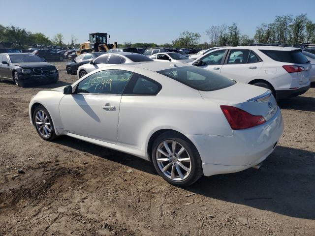 JN1CV6EL8BM260374 - 2011 INFINITI G37 WHITE photo 2