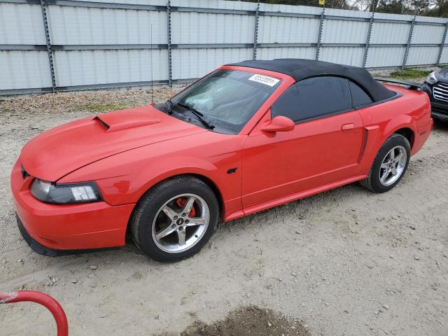 1FAFP45X42F237101 - 2002 FORD MUSTANG GT RED photo 1