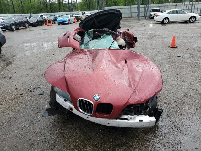 WBACN53401LL47657 - 2001 BMW Z3 3.0 RED photo 5