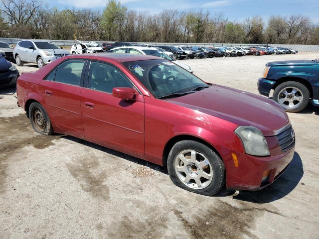 1G6DM577640188733 - 2004 CADILLAC CTS MAROON photo 4