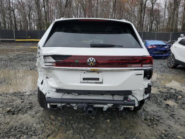 1V2FR2CA2RC524292 - 2024 VOLKSWAGEN ATLAS SEL PREMIUM R-LINE WHITE photo 6