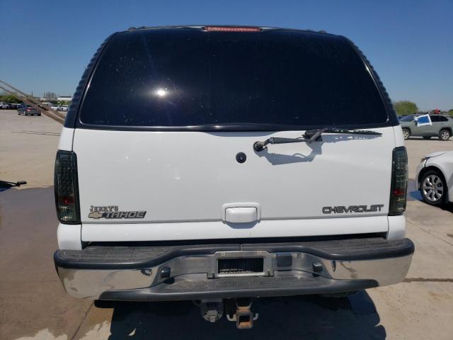 1GNEC13Z13R135766 - 2003 CHEVROLET TAHOE C1500 WHITE photo 6