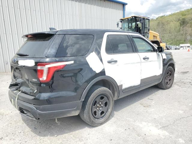 1FM5K8AR4JGC76231 - 2018 FORD EXPLORER POLICE INTERCEPTOR BLACK photo 3