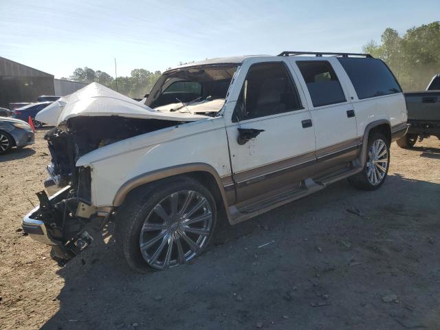 1GNEC16R2WJ359076 - 1998 CHEVROLET SUBURBAN C1500 WHITE photo 1