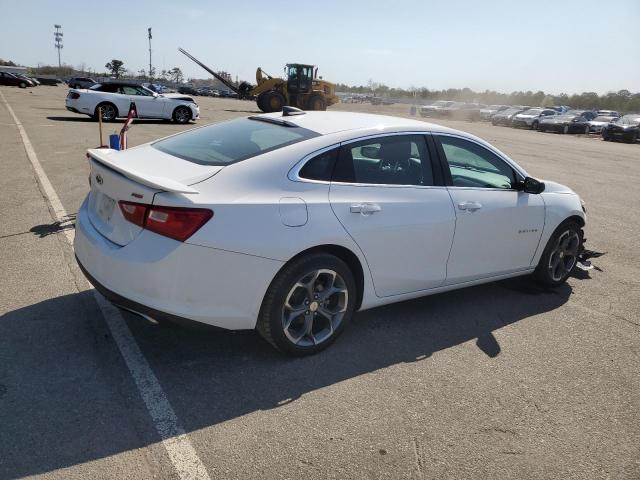 1G1ZG5ST4KF199182 - 2019 CHEVROLET MALIBU RS WHITE photo 3