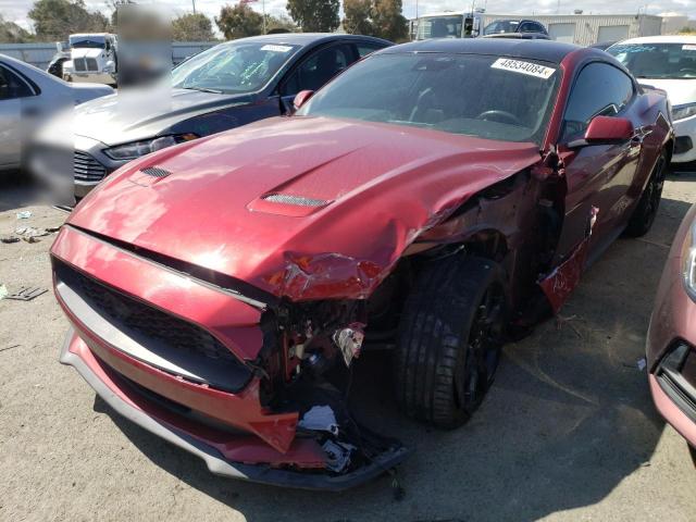 1FA6P8TH9K5138217 - 2019 FORD MUSTANG RED photo 1