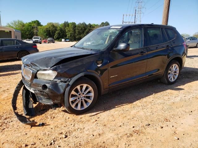 5UXWX9C51E0D24844 - 2014 BMW X3 XDRIVE28I BLACK photo 1