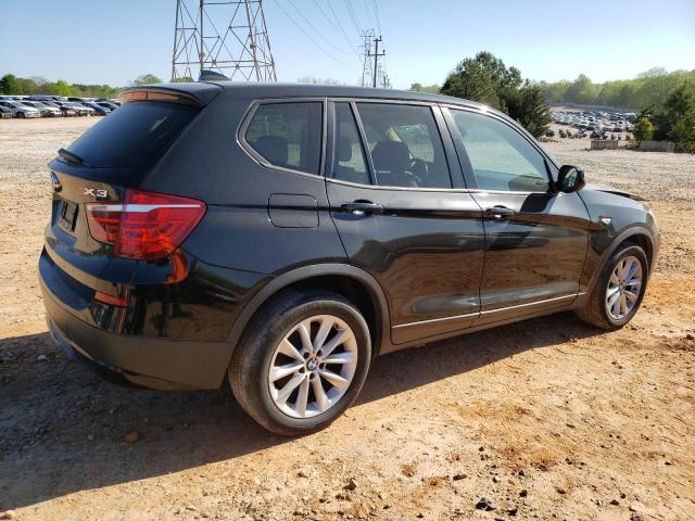 5UXWX9C51E0D24844 - 2014 BMW X3 XDRIVE28I BLACK photo 3