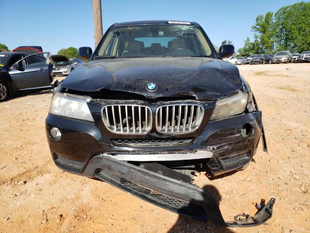 5UXWX9C51E0D24844 - 2014 BMW X3 XDRIVE28I BLACK photo 5