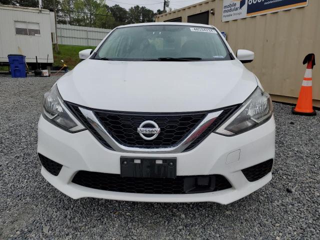 3N1AB7AP9KY236435 - 2019 NISSAN SENTRA S WHITE photo 5