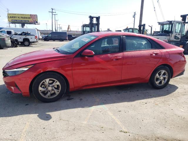 5NPLL4AGXMH038058 - 2021 HYUNDAI ELANTRA SE RED photo 1