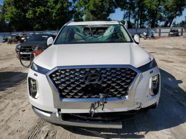 KM8R7DHE5MU183285 - 2021 HYUNDAI PALISADE CALLIGRAPHY WHITE photo 5